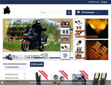 Tablet Screenshot of motorlichten.nl